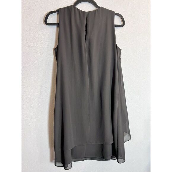 SL Fashions Sleeveless Party Dress Black With Pearl Accents  Size 6 SLNY‎ - Picture 6 of 11